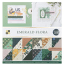 DCWV 12" x 12" Emerald Flora 36 Sheets Cardstock Stack