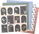 DCWV 12" x 12" Flora Moon 36 Sheets Cardstock Stack
