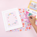 DCWV 12" x 12" Bright Blooms 36 Sheets Cardstock Stack