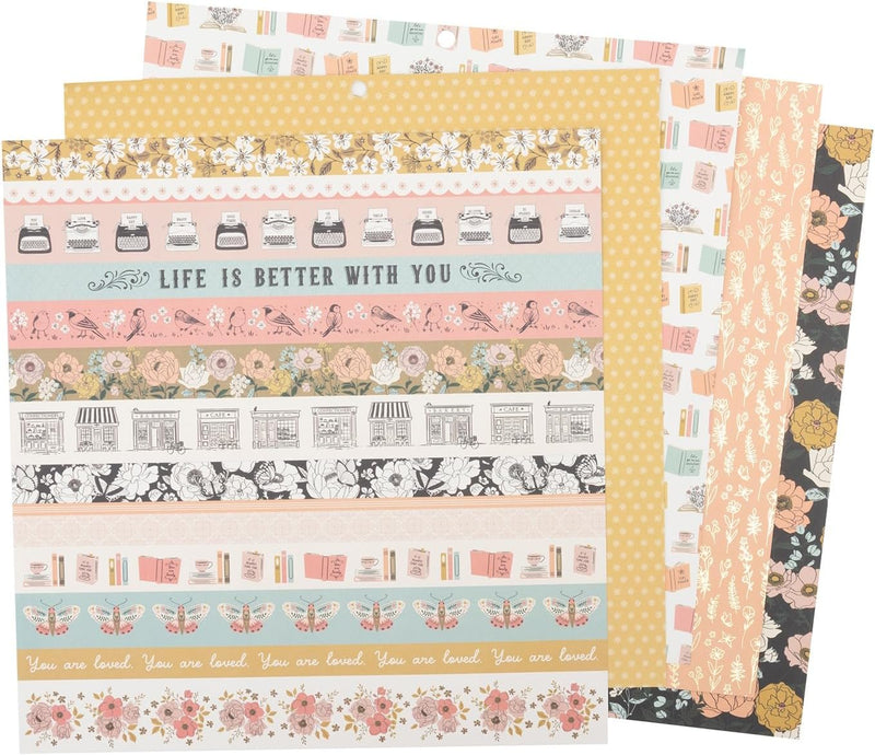 DCWV 12" x 12" Perfectly Splendid 36 Sheets Cardstock Stack
