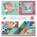 DCWV 12" x 12" Wild Floral 36 Sheets Cardstock Stack