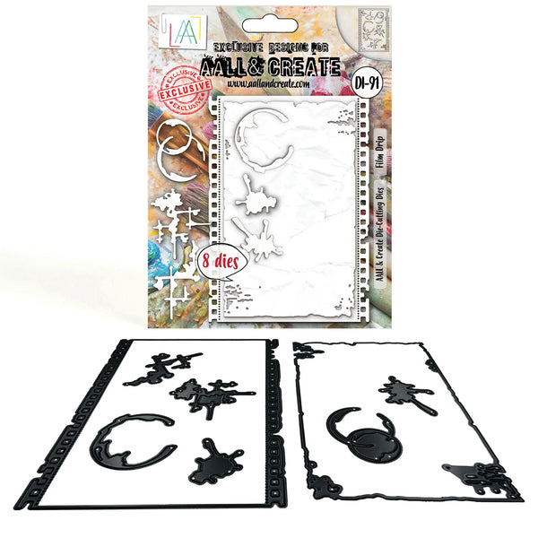 AALL and Create Film Drip Dies Set of 8