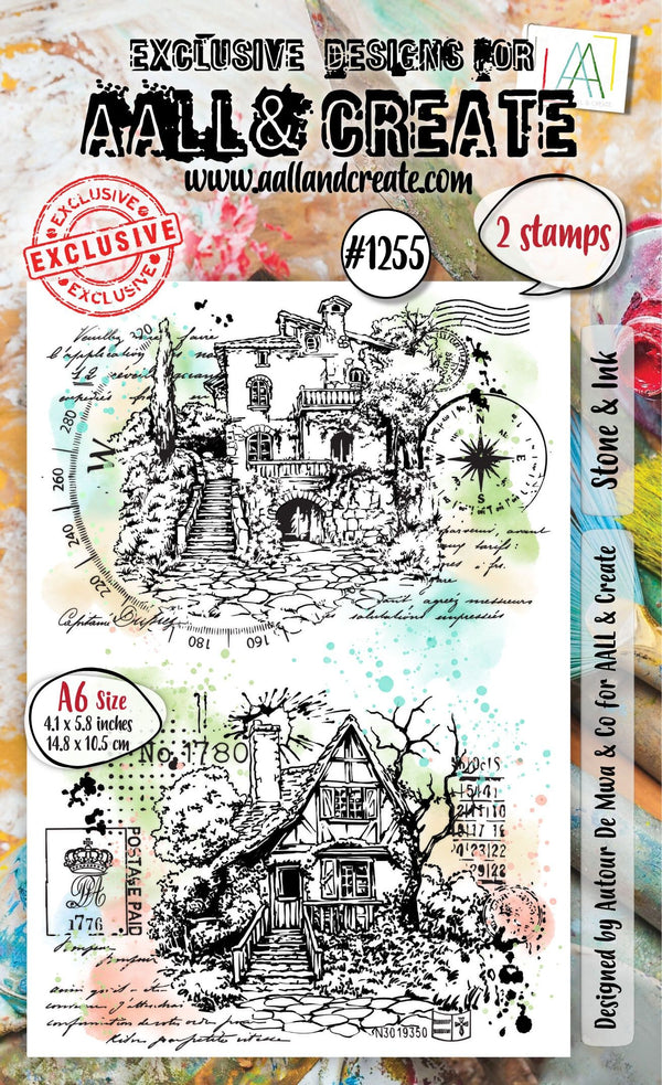 AALL And Create A6 Photopolymer Clear Stone & Ink Stamp Set 