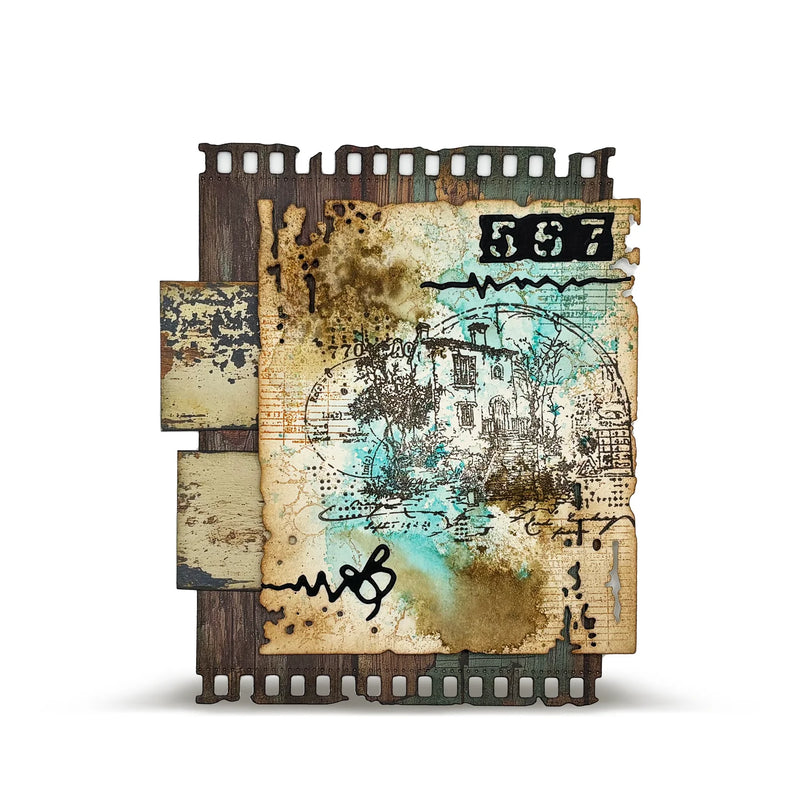 AALL And Create Retro Numbers Die Set of 8