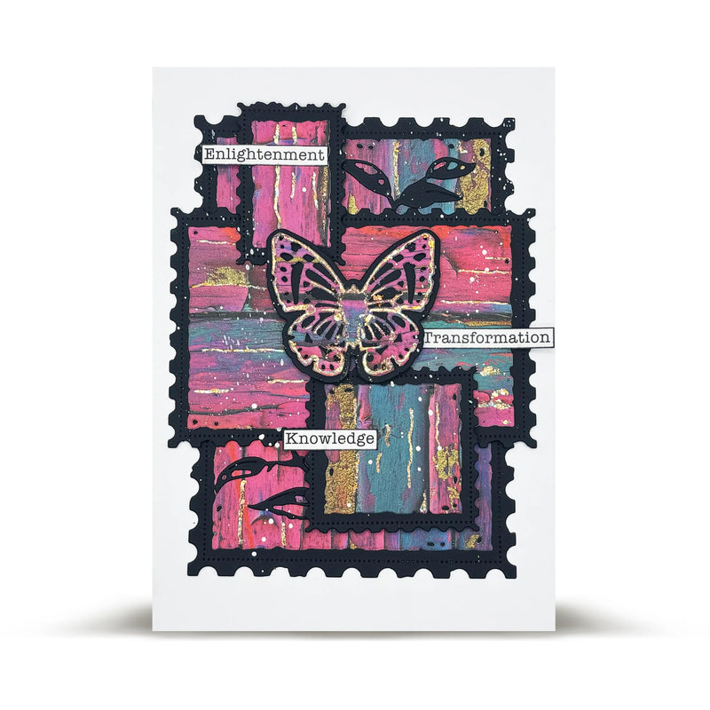 AALL And Create Quirky Post Dies Set of 8
