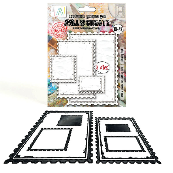 AALL And Create Quirky Post Dies Set of 8