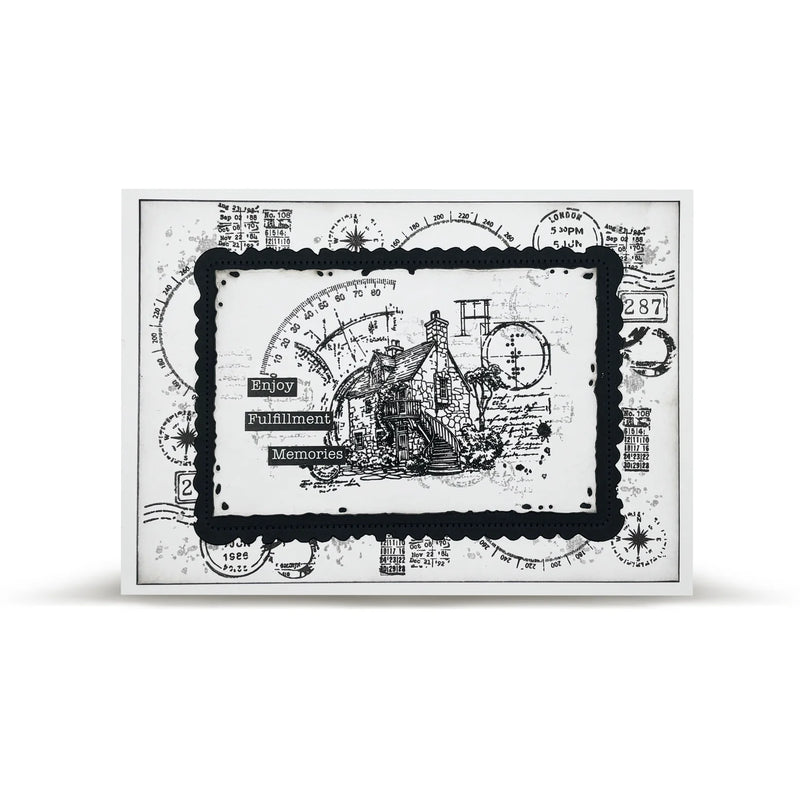 AALL & Create A6 Photopolymer Clear Explorer's Layers Stamp Set