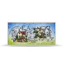 AALL And Create A6 Photopolymer Clear Heritage Homes Stamp Set