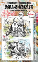 AALL And Create A6 Photopolymer Clear Heritage Homes Stamp Set