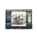 AALL And Create A6 Photopolymer Clear Quiet Corners Stamp Set 