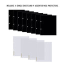 49 And Market Foundations 9"X9" Essential Binder Album Black