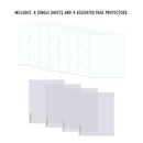 49 And Market Foundations 9"X9" Essential Binder Album White