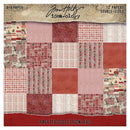 Idea-Ology Palette Collection Double-Sided Cardstock Pack 8" x 8" Red