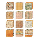 Idea-Ology Palette Collection Double-Sided Cardstock Pack 12" x 12" Orange
