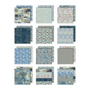 Idea-Ology Palette Collection Double-Sided Cardstock Pack 12" x 12" Blue
