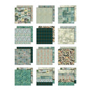 Idea-Ology Palette Collection Double-Sided Cardstock Pack 12" x 12" Teal
