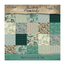 Idea-Ology Palette Collection Double-Sided Cardstock Pack 12" x 12" Teal