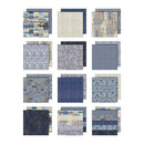 Idea-Ology Palette Collection Double-Sided Cardstock Pack 12" x 12" Indigo
