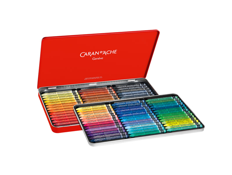 Caran D'ache Neocolor II Aquarelle Crayon Set of 84