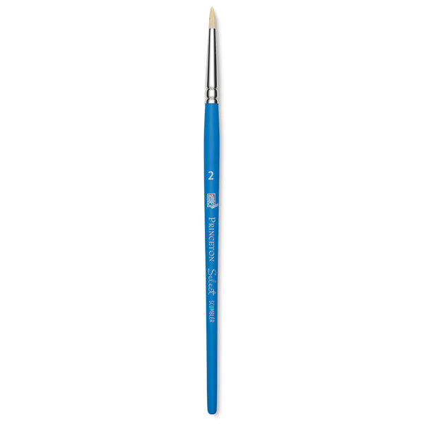 Princeton Select Artiste 3750 Scumbler Bristle Brushes#Size_2