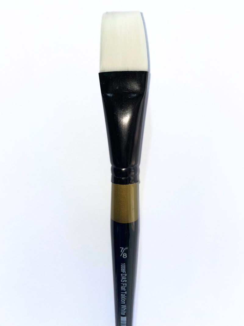 Das S1008f Taklon Flat Short Handle Brushes