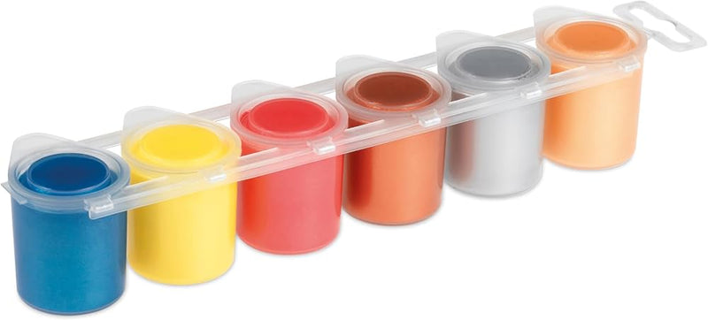Primo 25ml Ready Mix Poster Paints Set of 6 Metallic