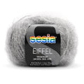 Sesia Eiffel Kid Mohair & Silk Yarn 12ply#Colour_GREY MIX (8463)