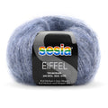 Sesia Eiffel Kid Mohair & Silk Yarn 12ply#Colour_DENIM MIX (8484)