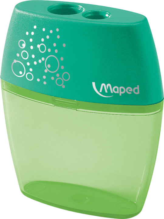 Maped Shaker Sharpener 2 Hole School Box Of 100