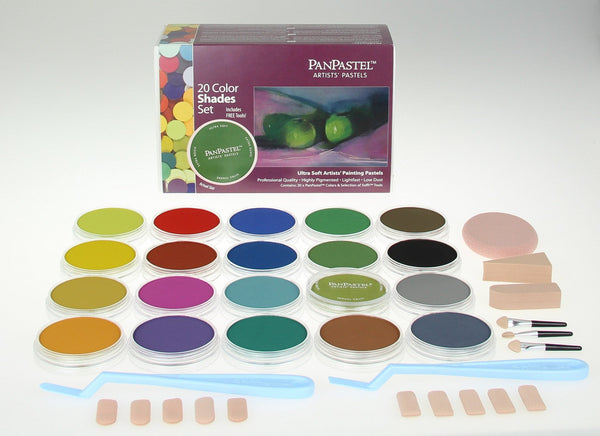 Pan Pastel Soft Pastels Set of 20 Shades Colours