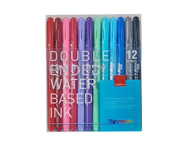 Dong A My Twin Colour Pen#Pack Size_PACK OF 12