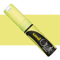 Uni 8.0mm Chisel Tip Chalk Markers#Colour_FLUORO YELLOW