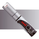Uni Chalk Marker 8.0mm Chisel Tip Metallic PWE-8K