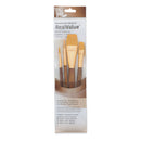 Princeton Real Value Synthetic Golden Taklon 9146 Brushes Set Of 4