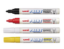 Uni 2.8mm Bullet Tip Assorted Paint Markers Set of 4