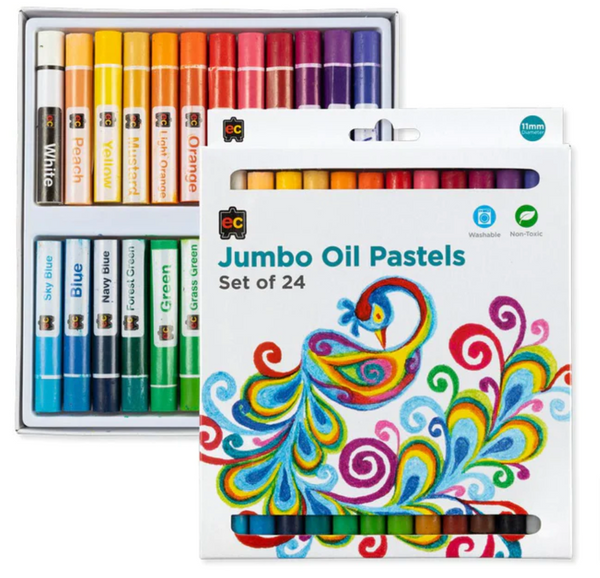 EC Pastels Jumbo Oil Pack Of 24