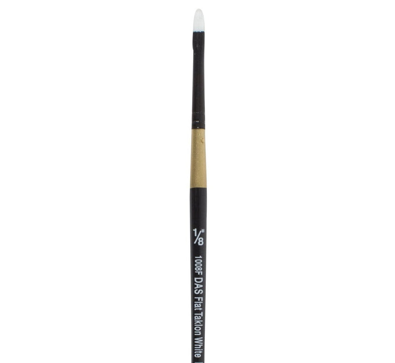 Das S1008f Taklon Flat Short Handle Brushes