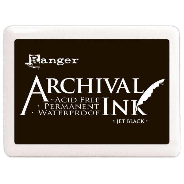 Ranger Archival Jumbo Ink Pad Jet Black