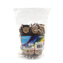 Arbee Assorted Natural Buttons Bag 250g