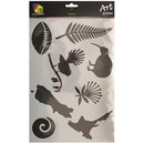 5 Star Kiwiana Extra Stencil A4