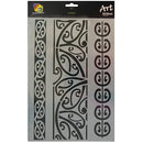 5 Star Maori Designs Extra Stencil A4