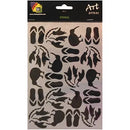 5 Star Kiwi Symbols Extra Stencil A5