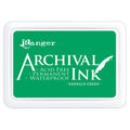Ranger Archival 5x8cm Ink Pads#Colour_EMERALD GREEN