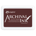 Ranger Archival 5x8cm Ink Pads#Colour_DARK ROAST