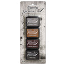 Tim Holtz Distress Archival 1.25x1.75" Ink Pad Mini Kit 3