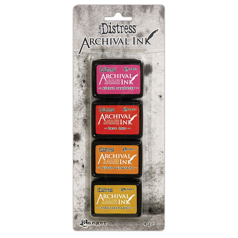 Tim Holtz Distress Archival 1.25x1.75" Ink Pad Mini Kit 1