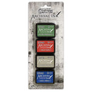 Tim Holtz Distress Archival 1.25x1.75" Ink Pad Mini Kit 6