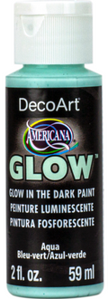 Decoart Americana Glow Paint 2oz#Colour_AQUA