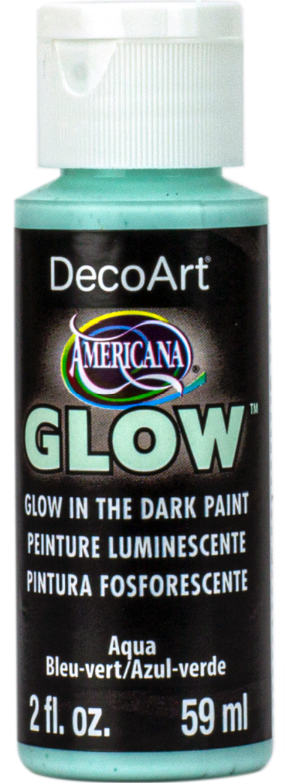 Decoart Americana Glow Paint 2oz#Colour_AQUA