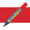 Artline 579 Whiteboard Marker 5mm Chisel Nib Box Of 12#Colour_RED